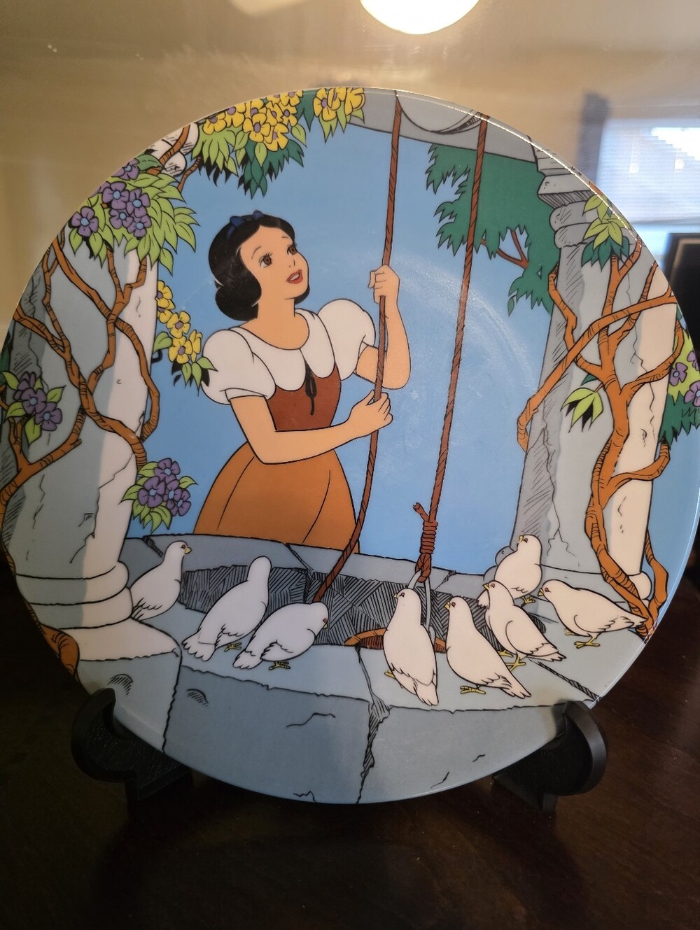 Vintage Disney Snow White "At The Wishing Well" Limited Edition Collector Plate